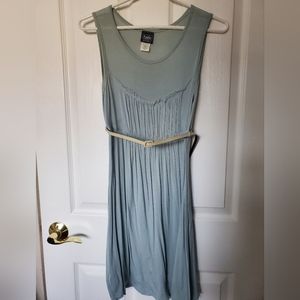 🔴 Cute slate gray/teal dress